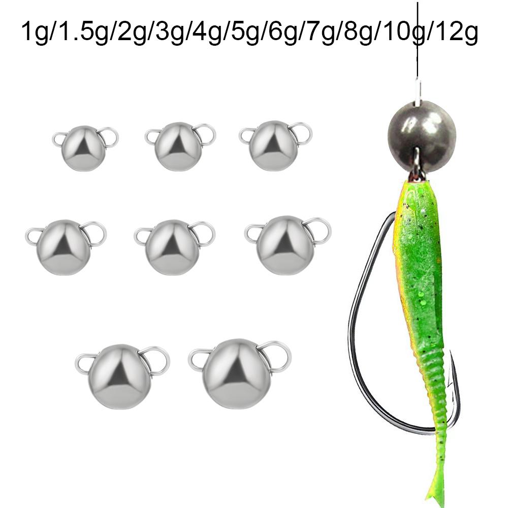 Fishing Equipment Carp - 1 Pc Mat Zwart Tungsten Sinkers