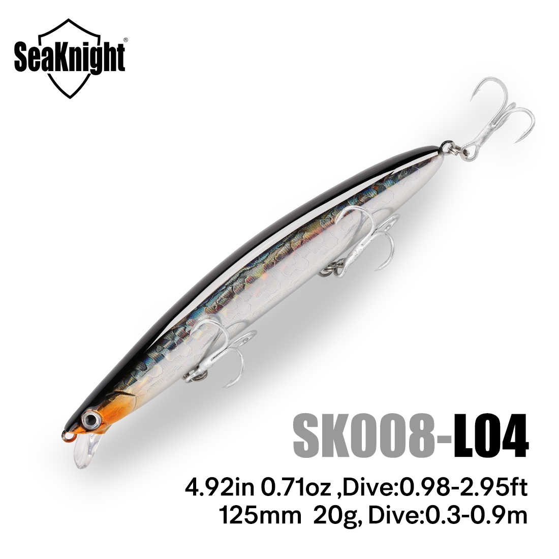 SeaKnight Brand 08 Minnow Aas  - Fishing Equipment Brands recensie en prijs