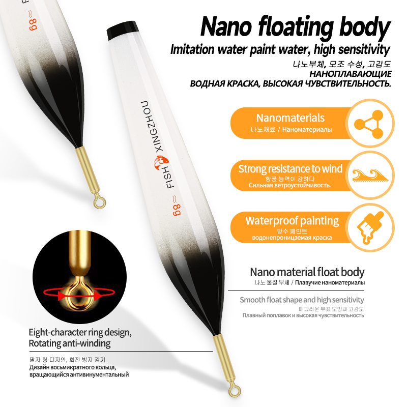 3 STKS Lichtgevende Nano Float - Fishing Equipment Bag recensie en prijs