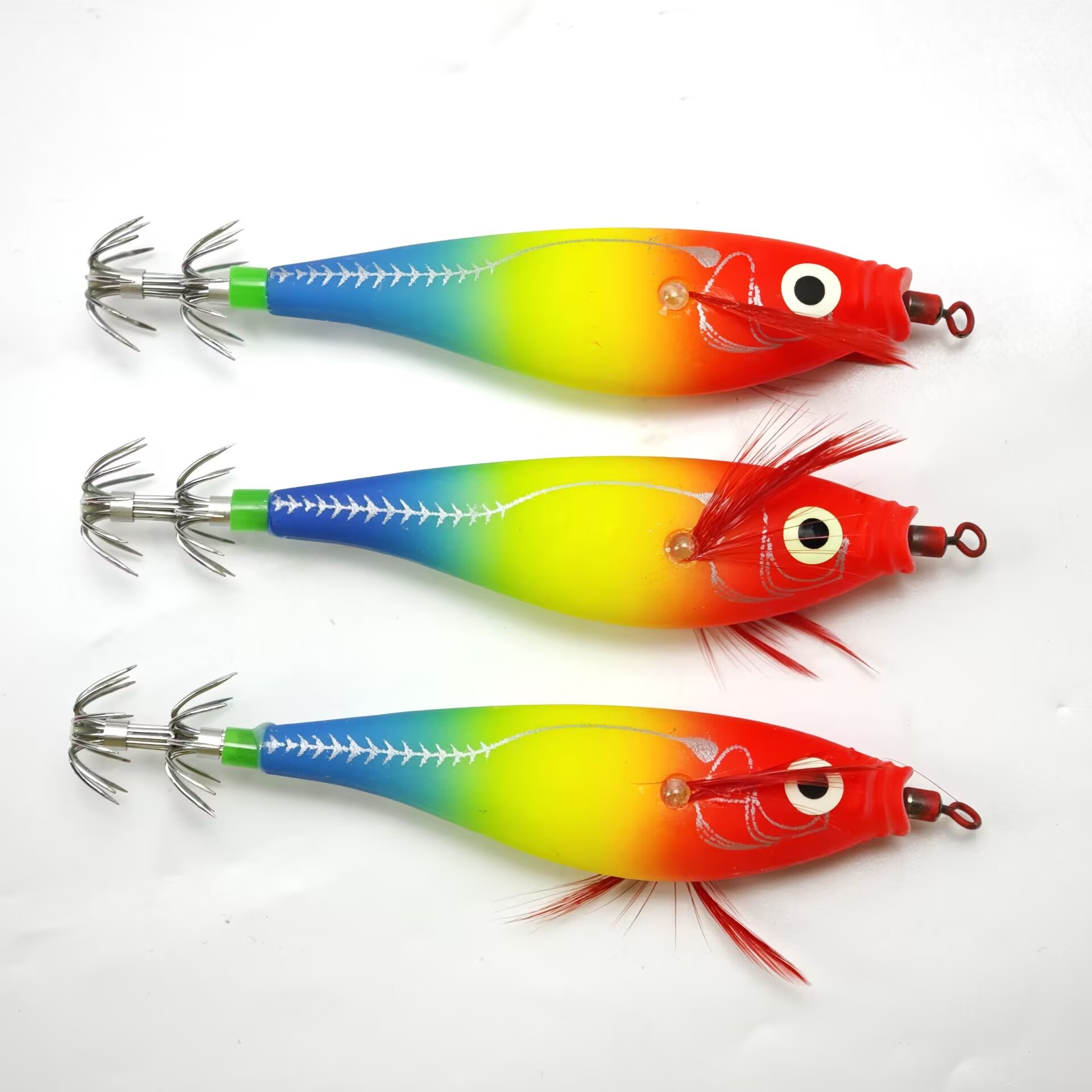 10 stuks 10cm Glow Squid Jig H - Fishing Equipment Carp recensie en prijs