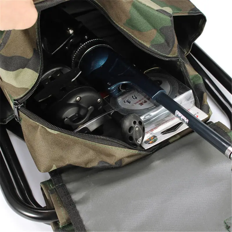 Camouflage Oxford-stof visstoe - Fishing Equipment Bag recensie en prijs