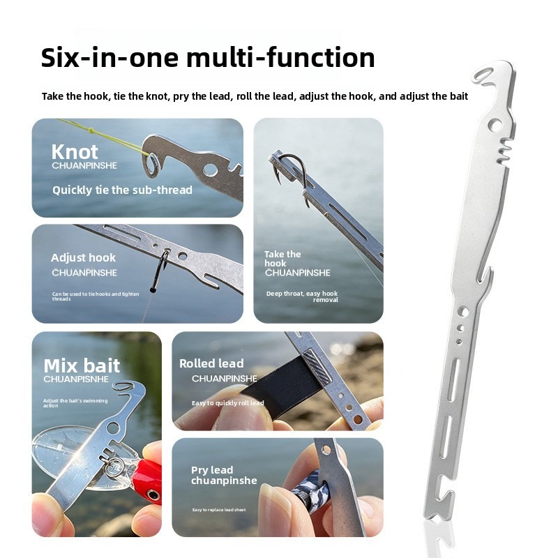 QAJTAO, set van 4 stuks, 6-in- - Fishing Equipment Price recensie en prijs